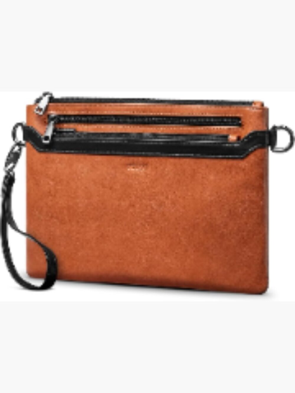 RFID Blocking Clutch Bag for Men, Large Wristlet Wallet, Business Handbag